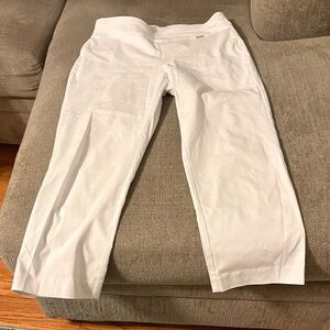 INC International Concepts White Ankle Pants